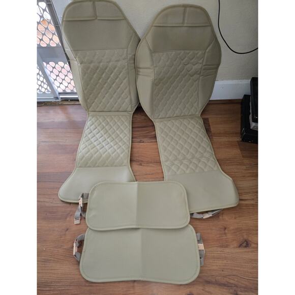 Unbranded Other - Beige Car Seat Cover Deluxe Soft & Breathable Front Premium Cover
